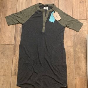 Prana Cozy Up Henley Dress $79